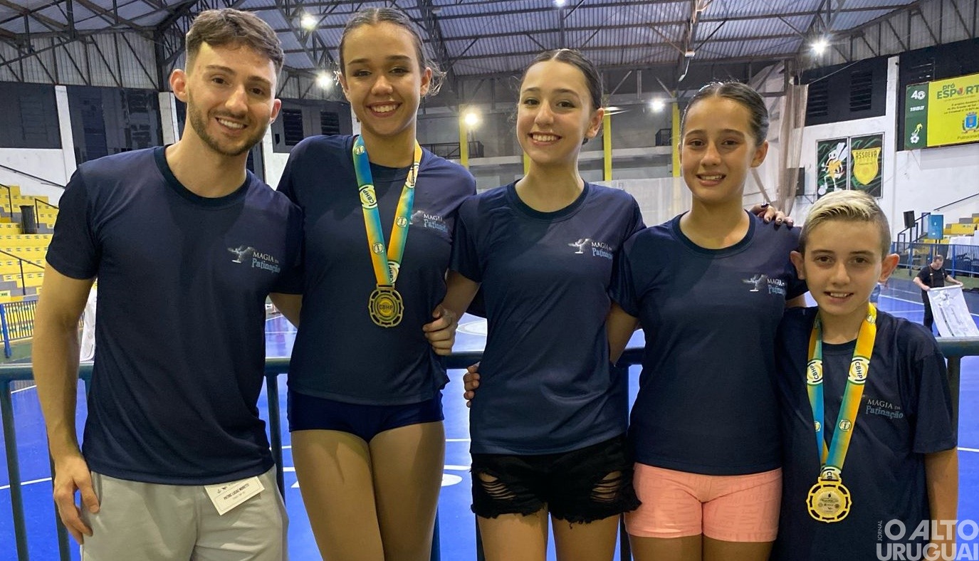 Magia da Patinação conquista mais dois pódios no campeonato brasileiro