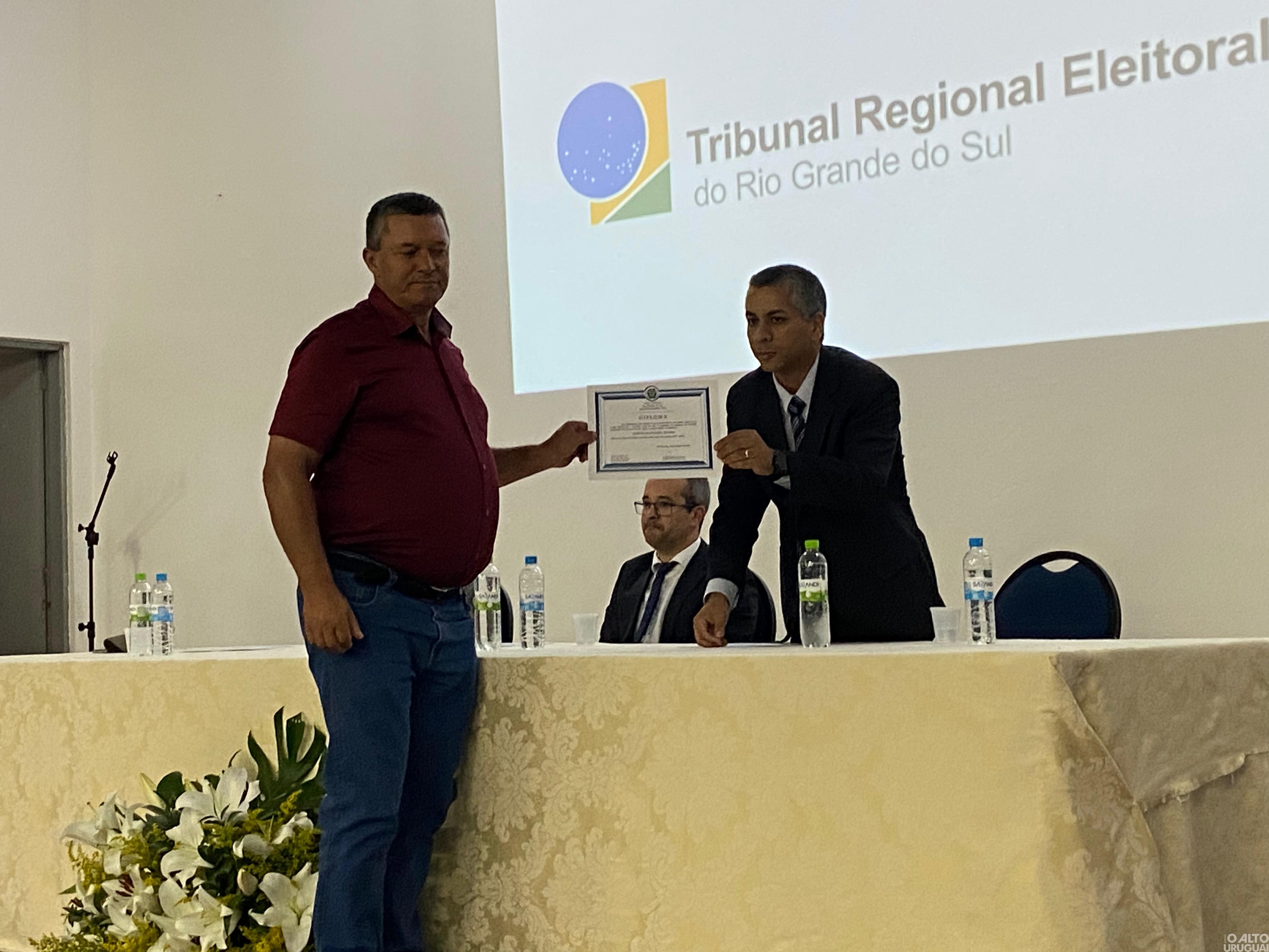 Diplomados eleitos nos municípios da 64ª Zona Eleitoral