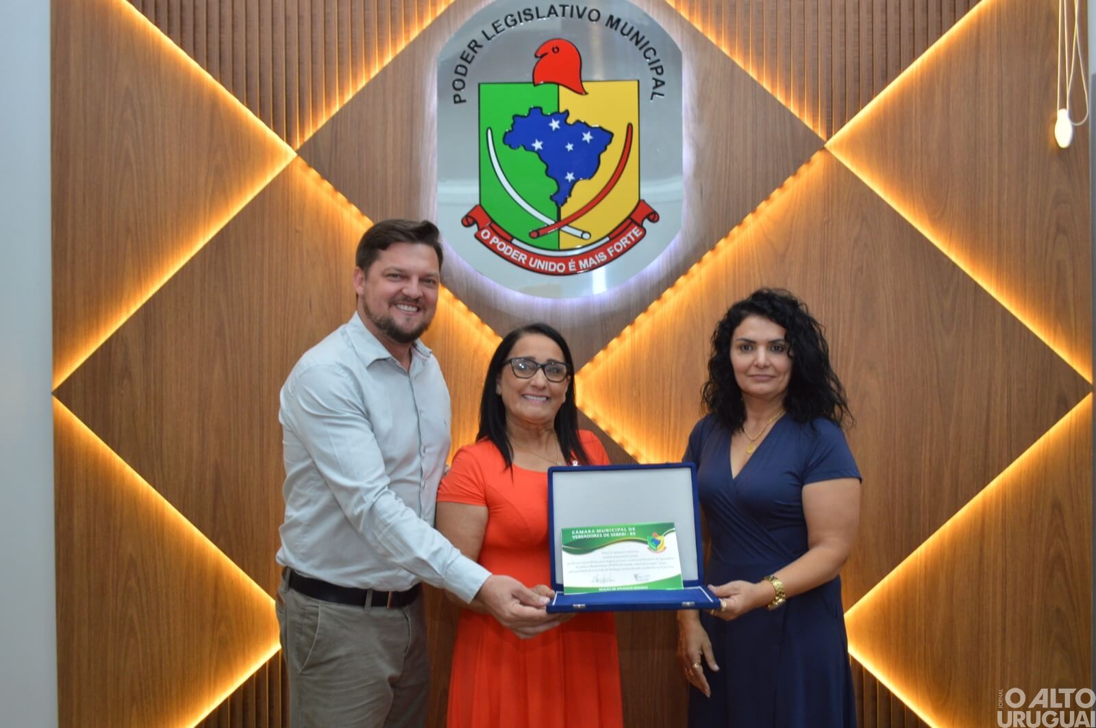 Seberienses recebem moção de aplausos em sessão da Câmara de Vereadores