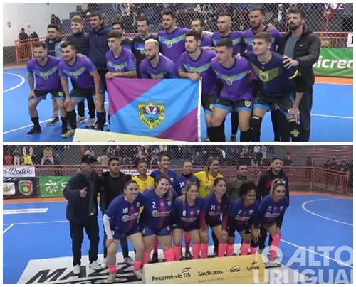 Ametista do Sul e Sarandi são os campeões da Copa Sesc/Sicredi Amzop