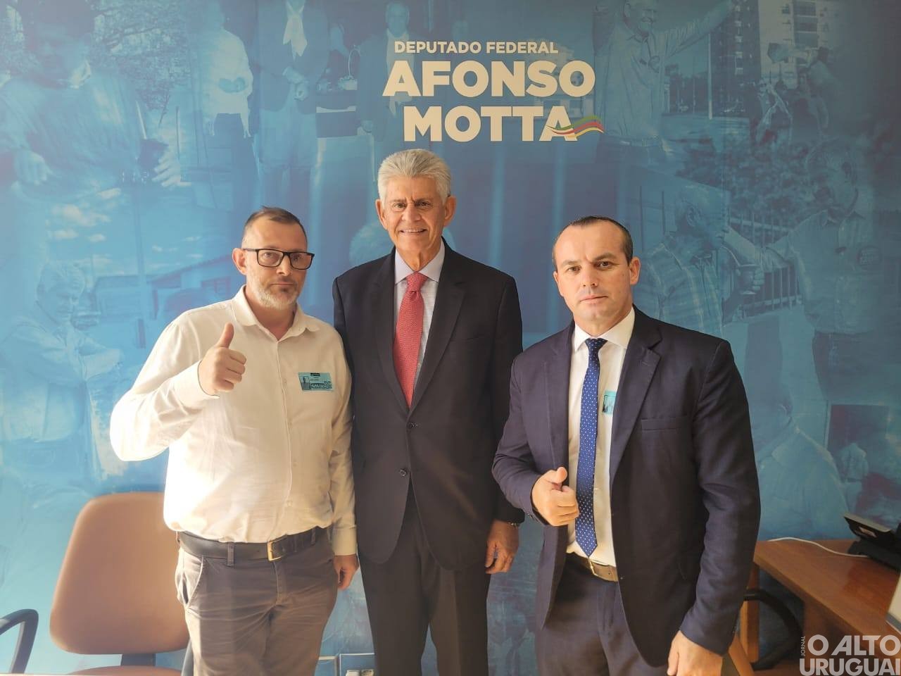 Prefeito de Ametista do Sul busca recursos em Brasília