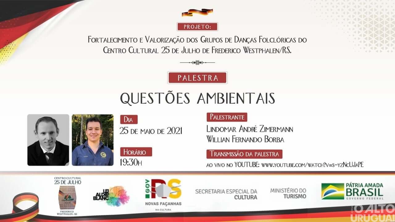 Questões ambientais será tema de debate em live