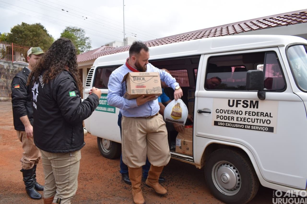 DTG Vaqueano Blau Nunes entrega alimentos a entidades de FW