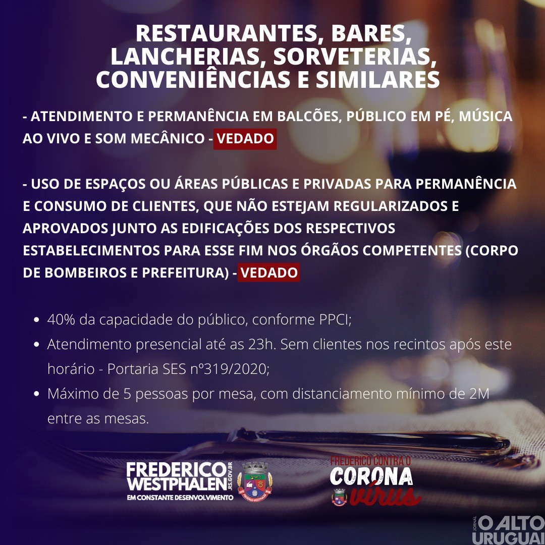 Prefeitura de FW divulga regras para controle da pandemia