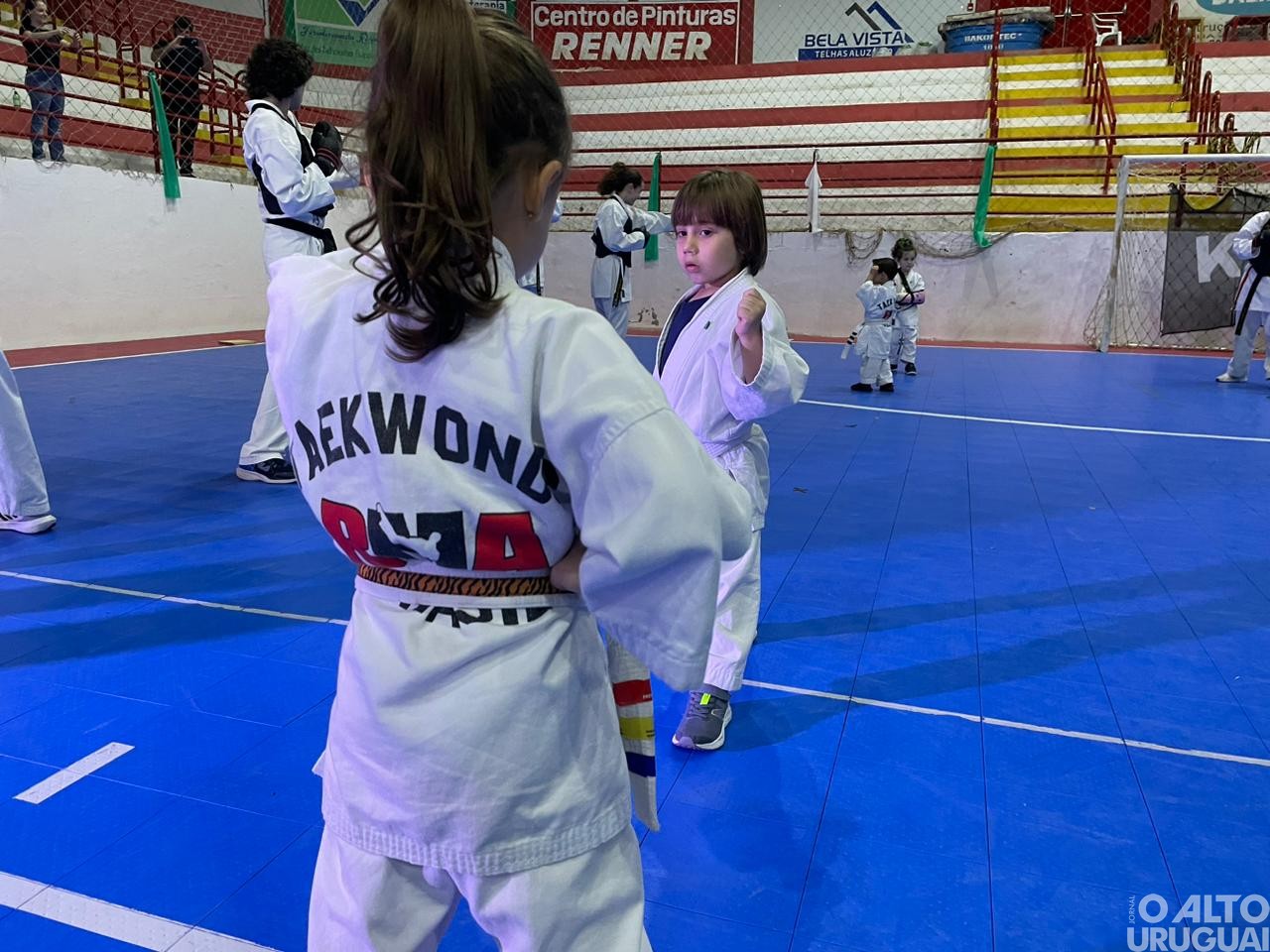 Alunos da Rede Mestre realizam exame de faixa