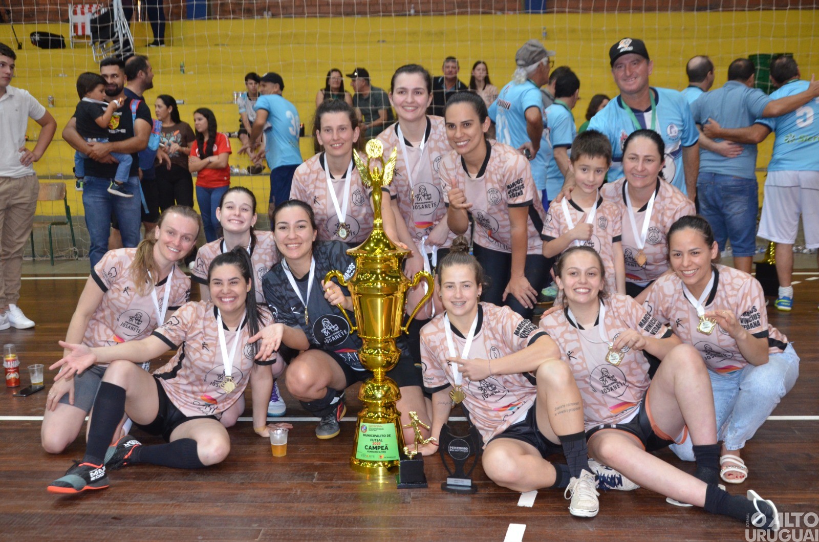 Cinco equipes conquistam o título no Municipal de Caiçara