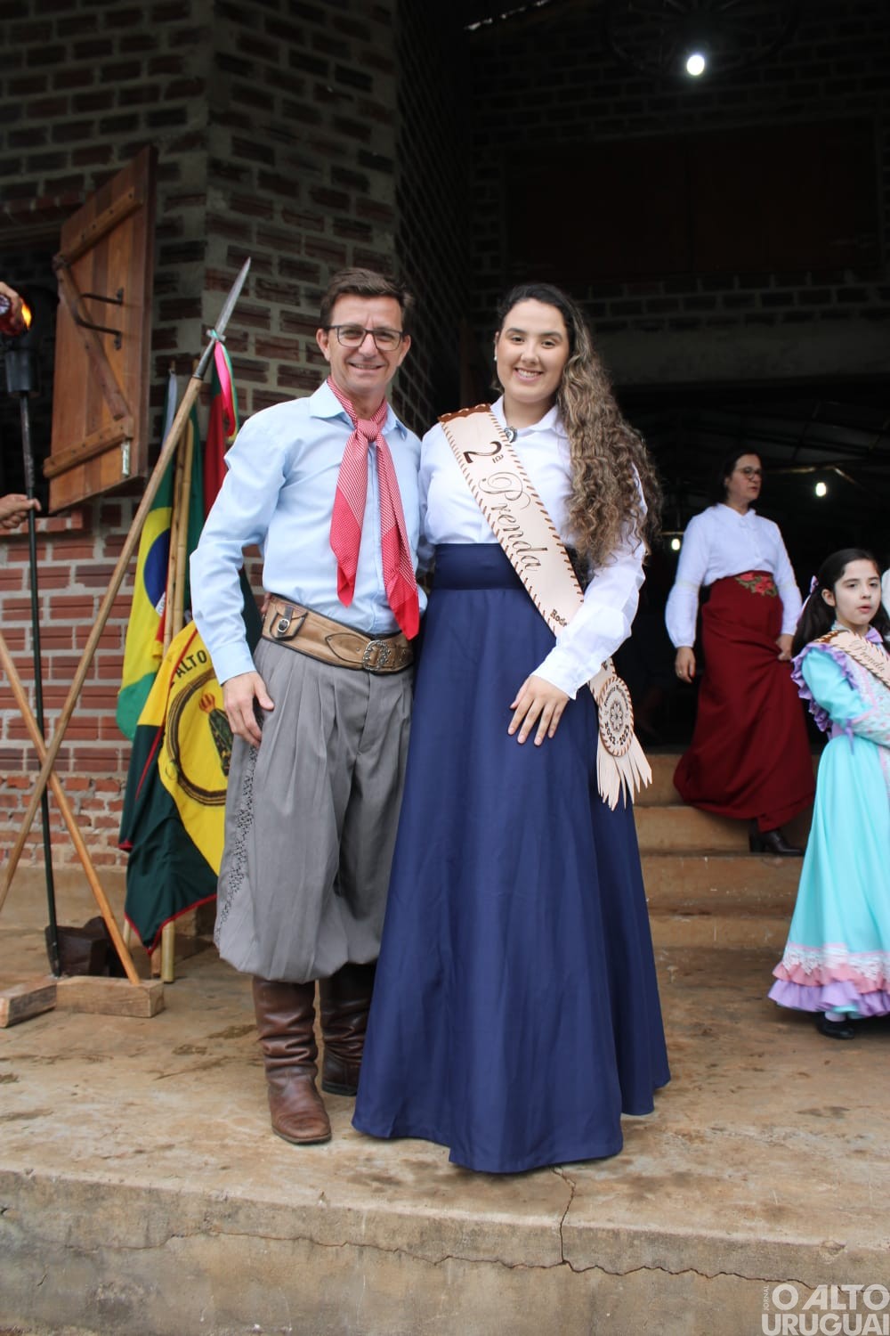 Centelha da Chama Crioula chega a Frederico Westphalen