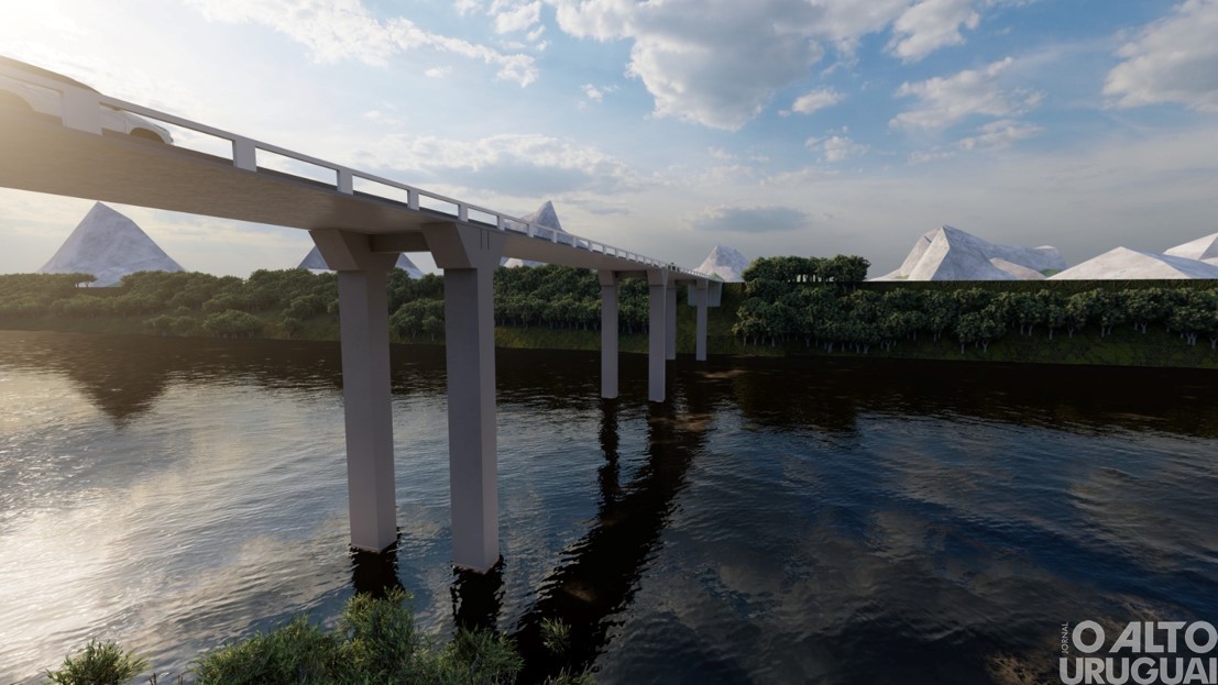 Liberada 1ª parcela para reconstrução da ponte sobre o Rio da Várzea em Rodeio Bonito