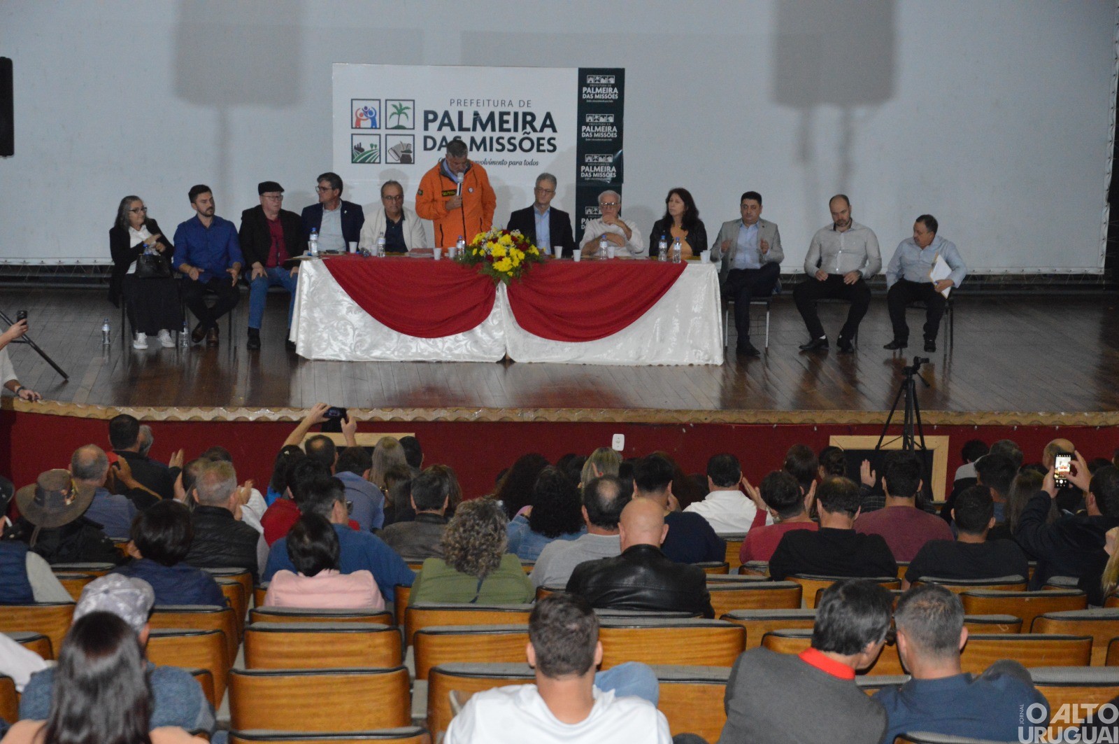 Reunião com ministro Paulo Pimenta é realizada em Palmeira das Missões