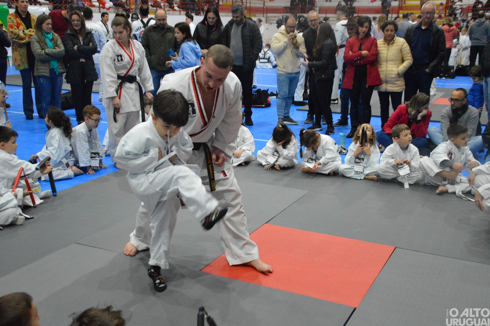 Torneio Estadual de Taekwondo reúne 300 atletas em FW