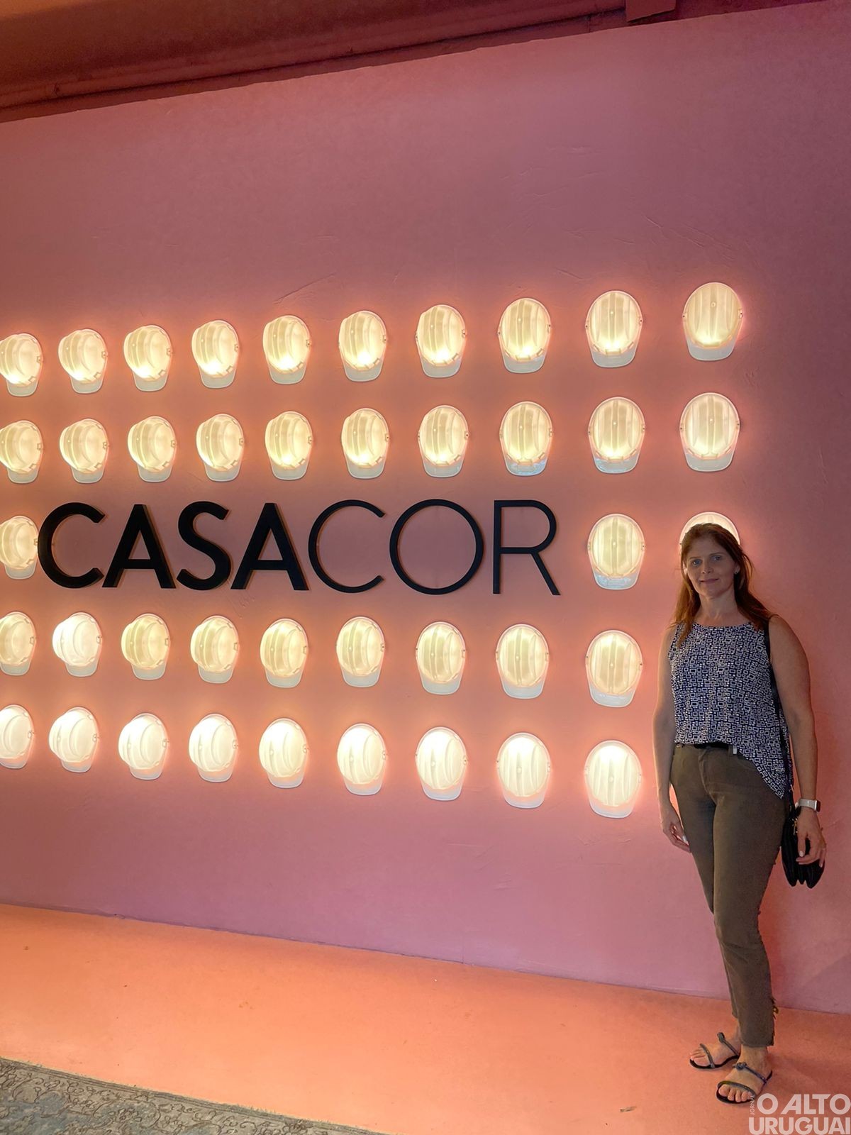 Arquiteta de FW visita a Casacor