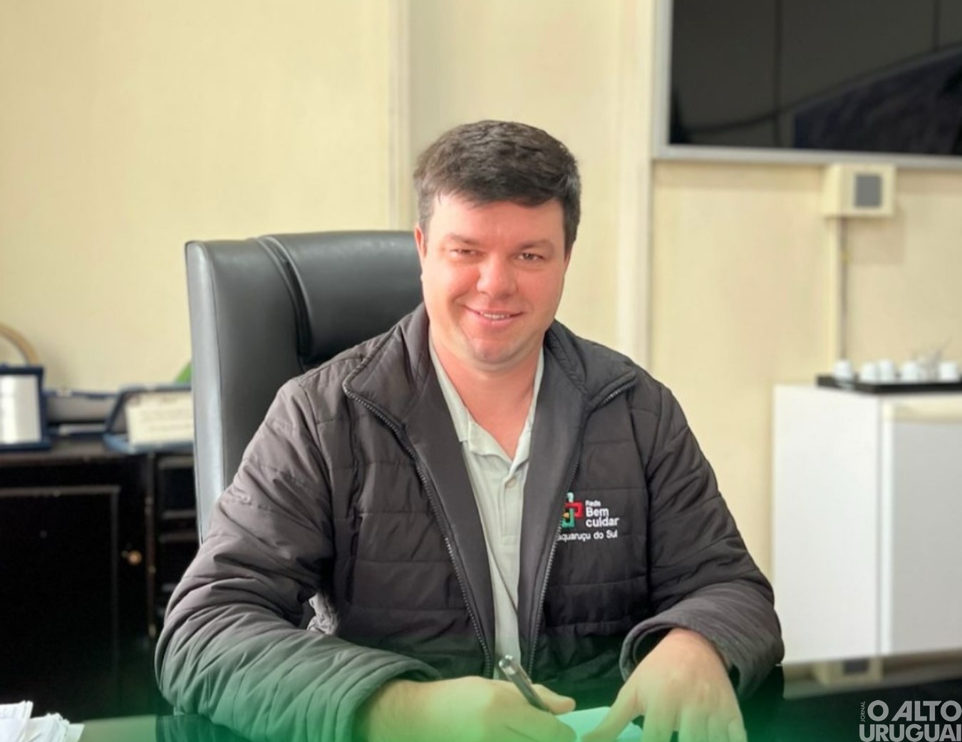 Régis Pessotto assume como prefeito em exercício em Taquaruçu do Sul