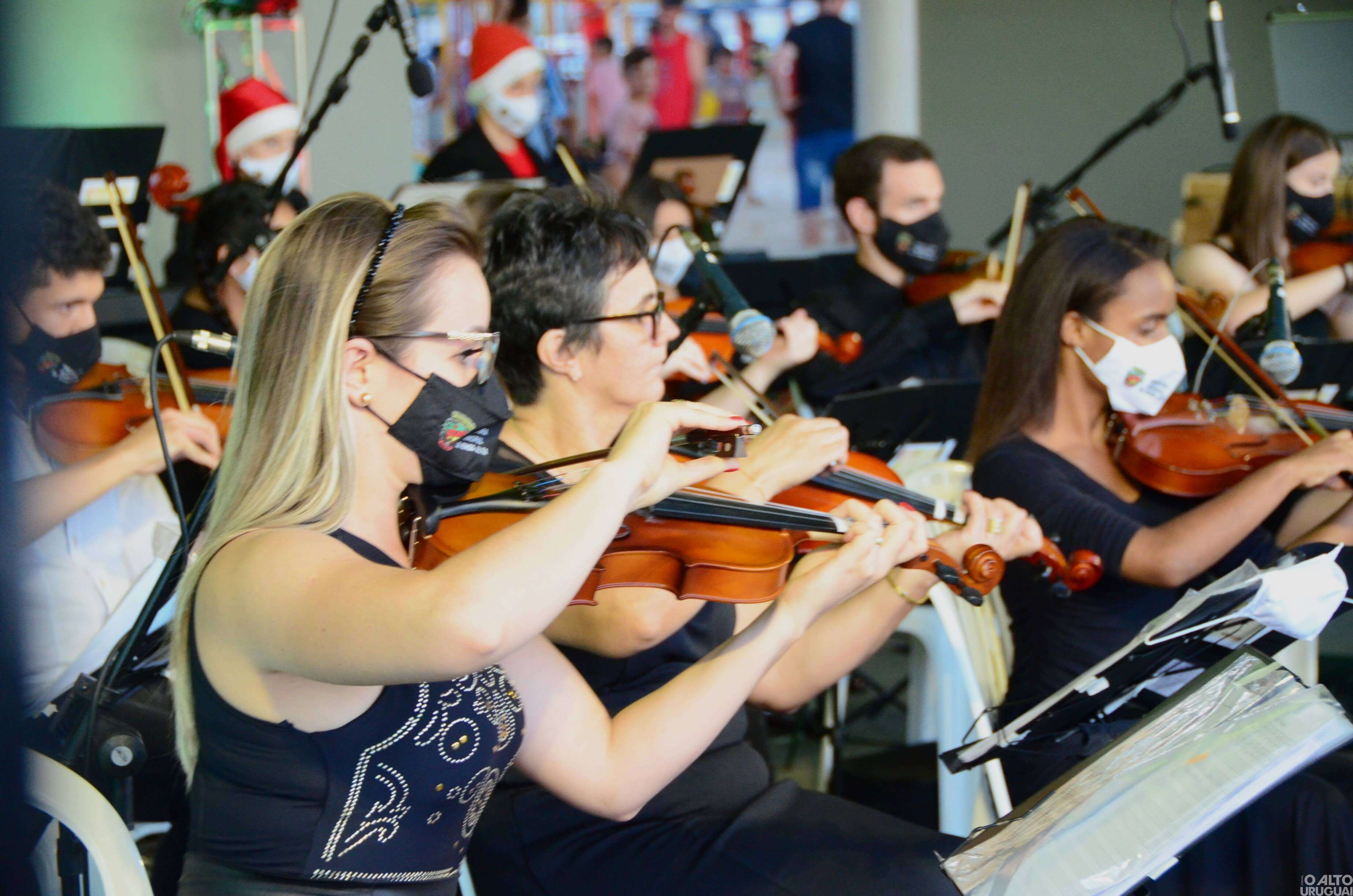 Chegada do Papai Noel marca o início da programação de Natal em Seberi