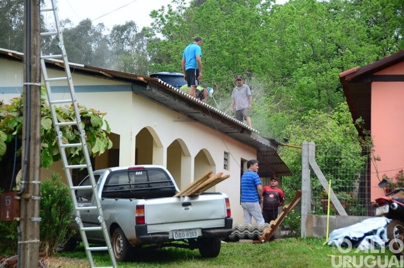 Vendaval em Pinheirinho do Vale: “Foi um filme de terror o que nós presenciamos”