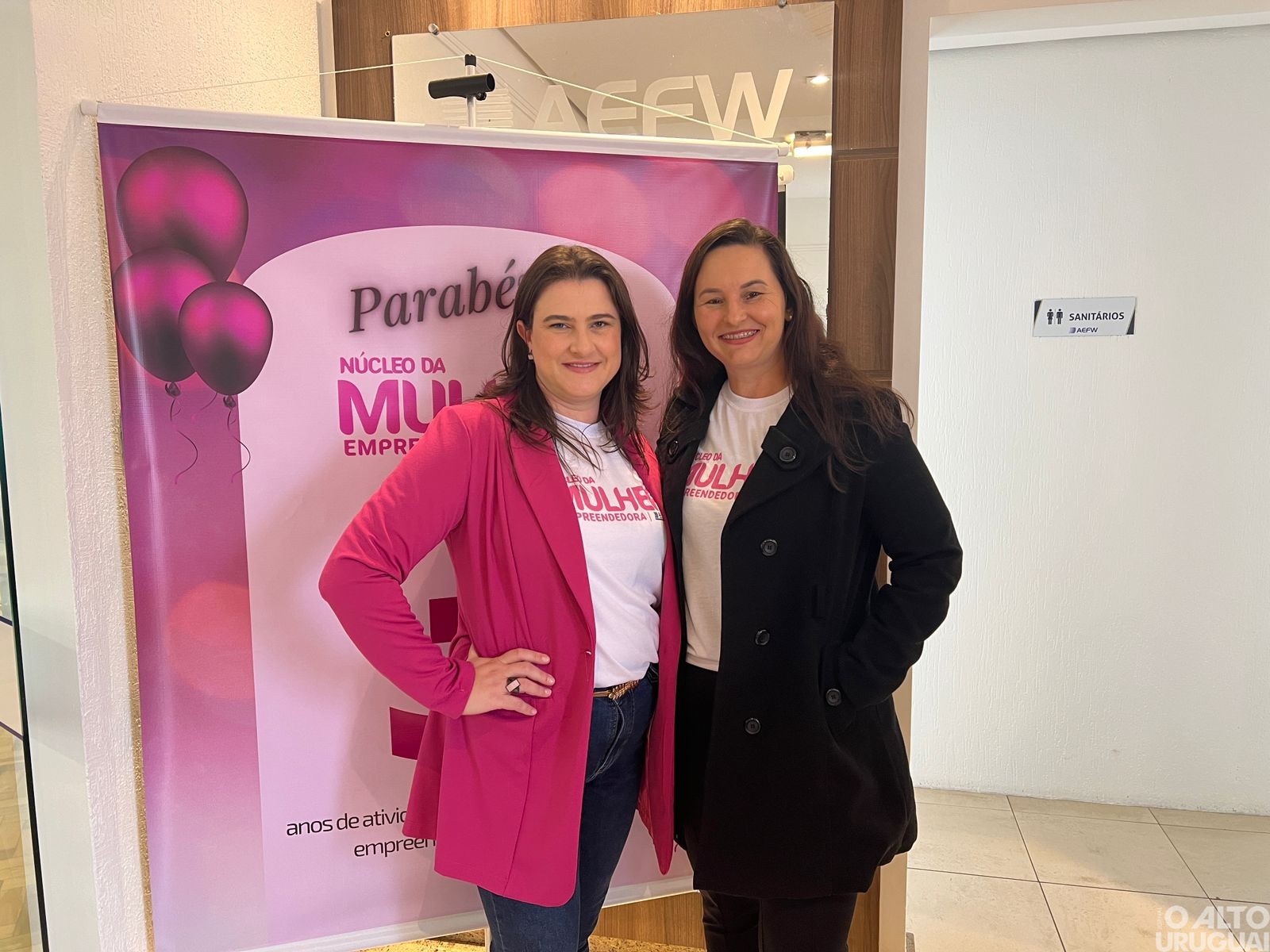 Liderança feminina é destaque na AEFW