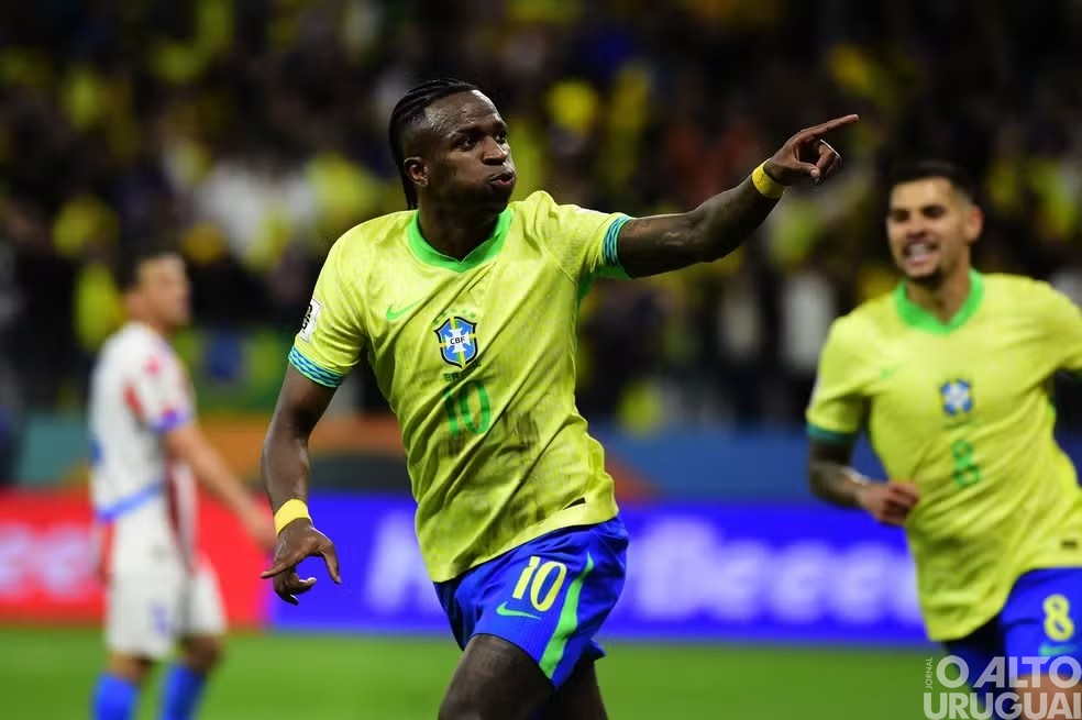 Seleção joga bem, vence Paraguai e garante vaga na Copa de 2026