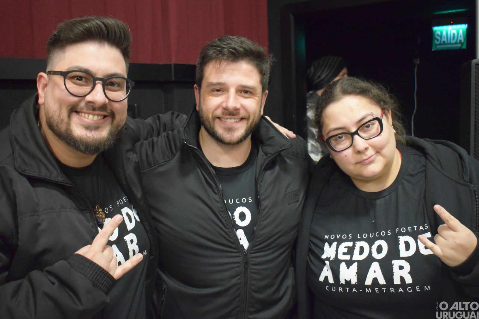 Estreia do curta-metragem “Medo de amar” lota cinema de FW