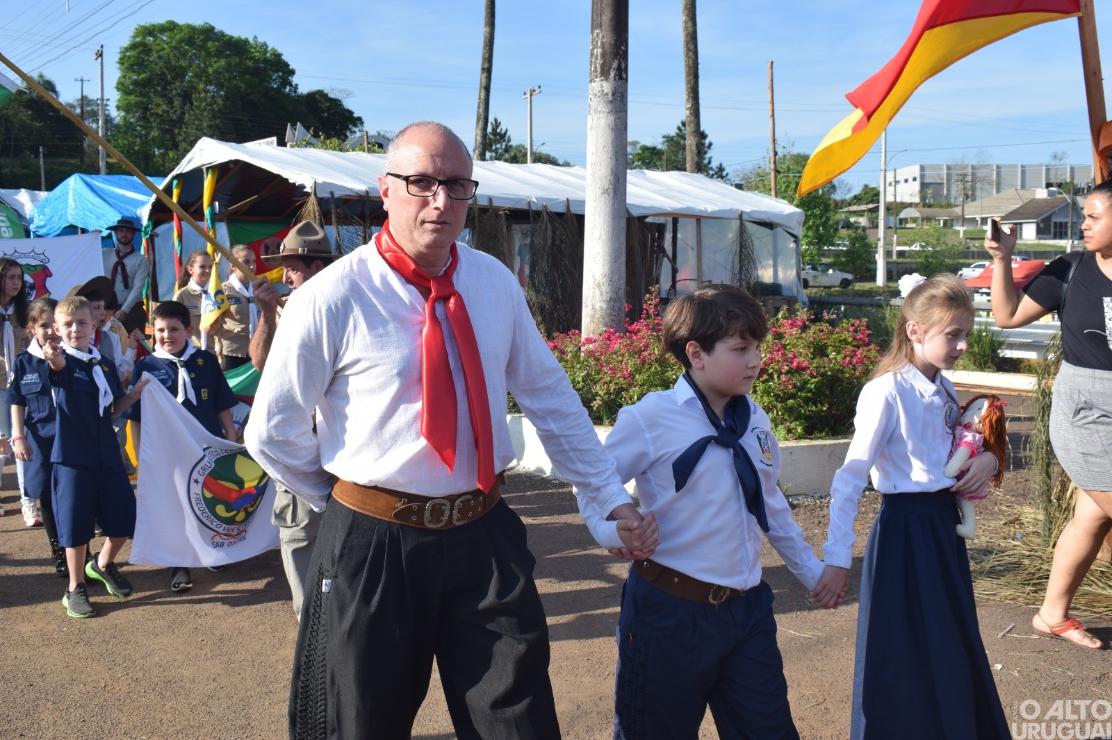Desfile Farroupilha é realizado em FW