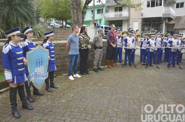 Centelha do Fogo Simbólico da Pátria chega a FW