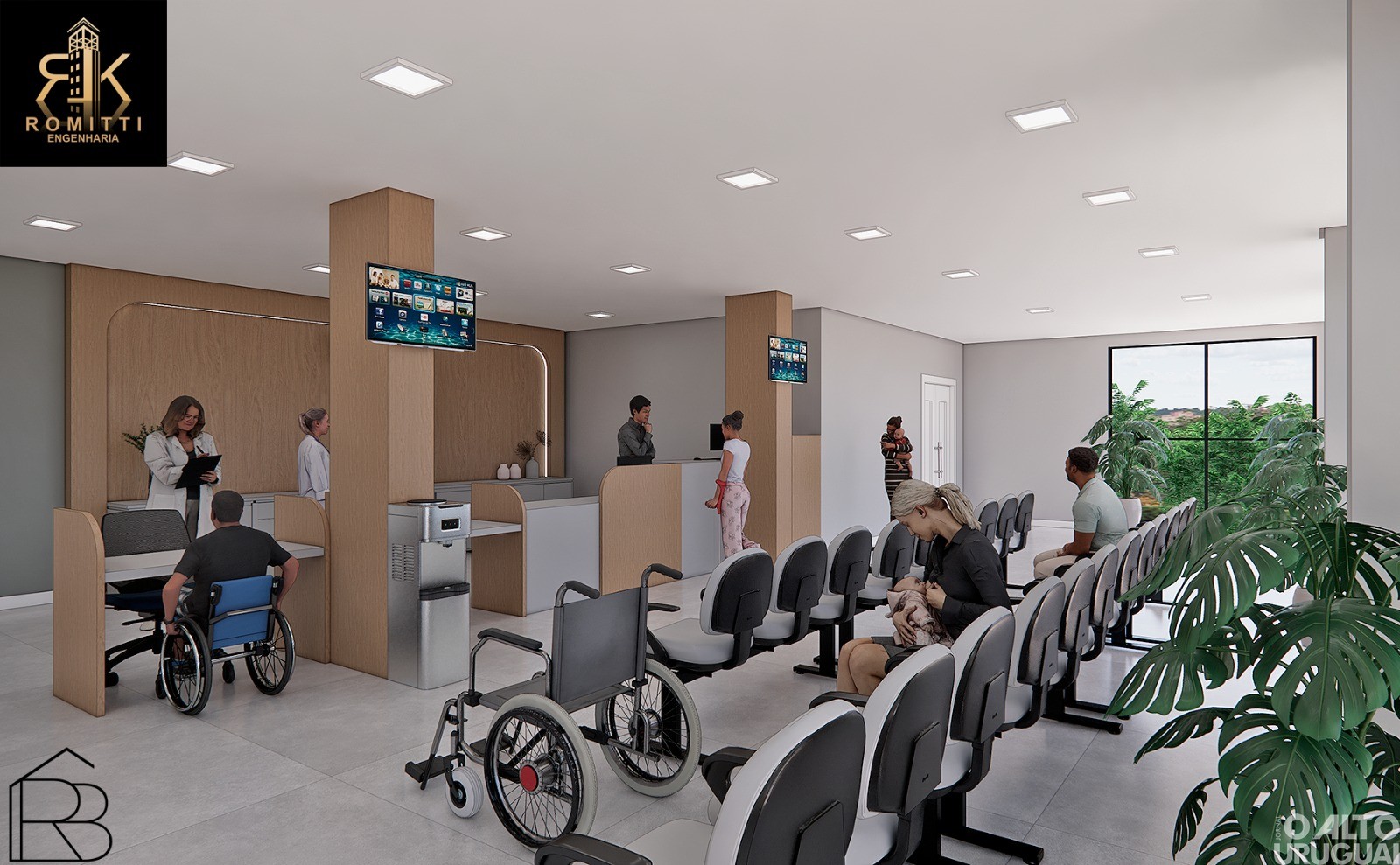 Hospital Pio XII de Seberi inicia obras do Centro da Mulher e da Criança