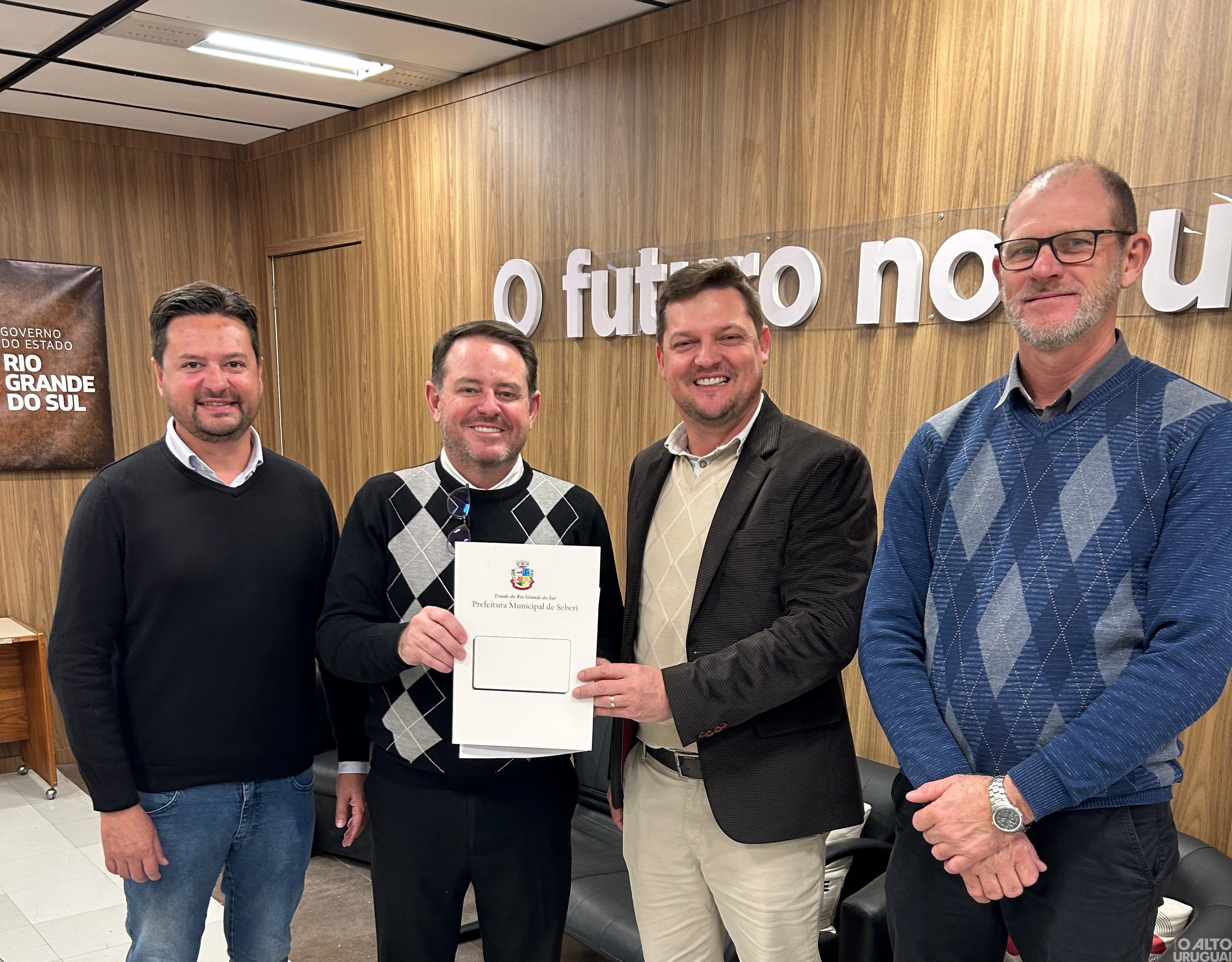 Seberi busca apoio do Estado para feira e infraestrutura rural