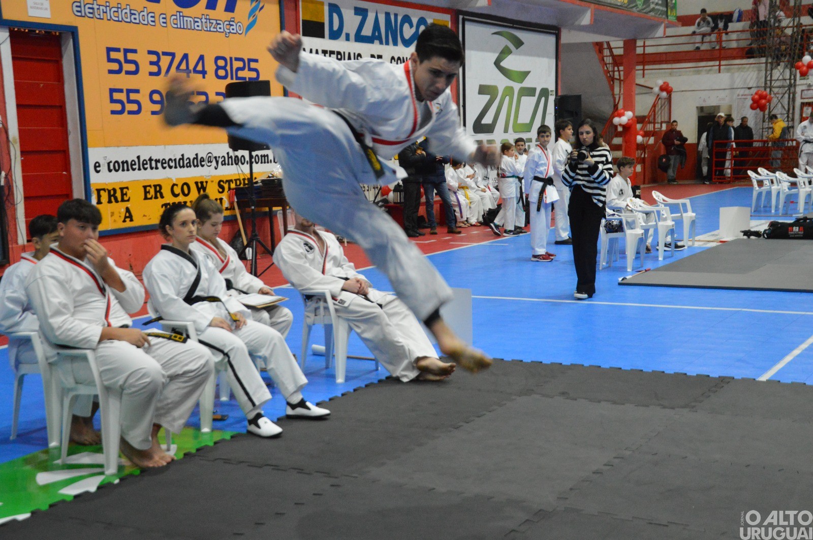 Torneio Estadual de Taekwondo reúne 300 atletas em FW