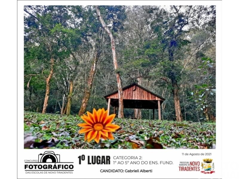 Estudantes de Novo Tiradentes captam belezas do município em concurso fotográfico