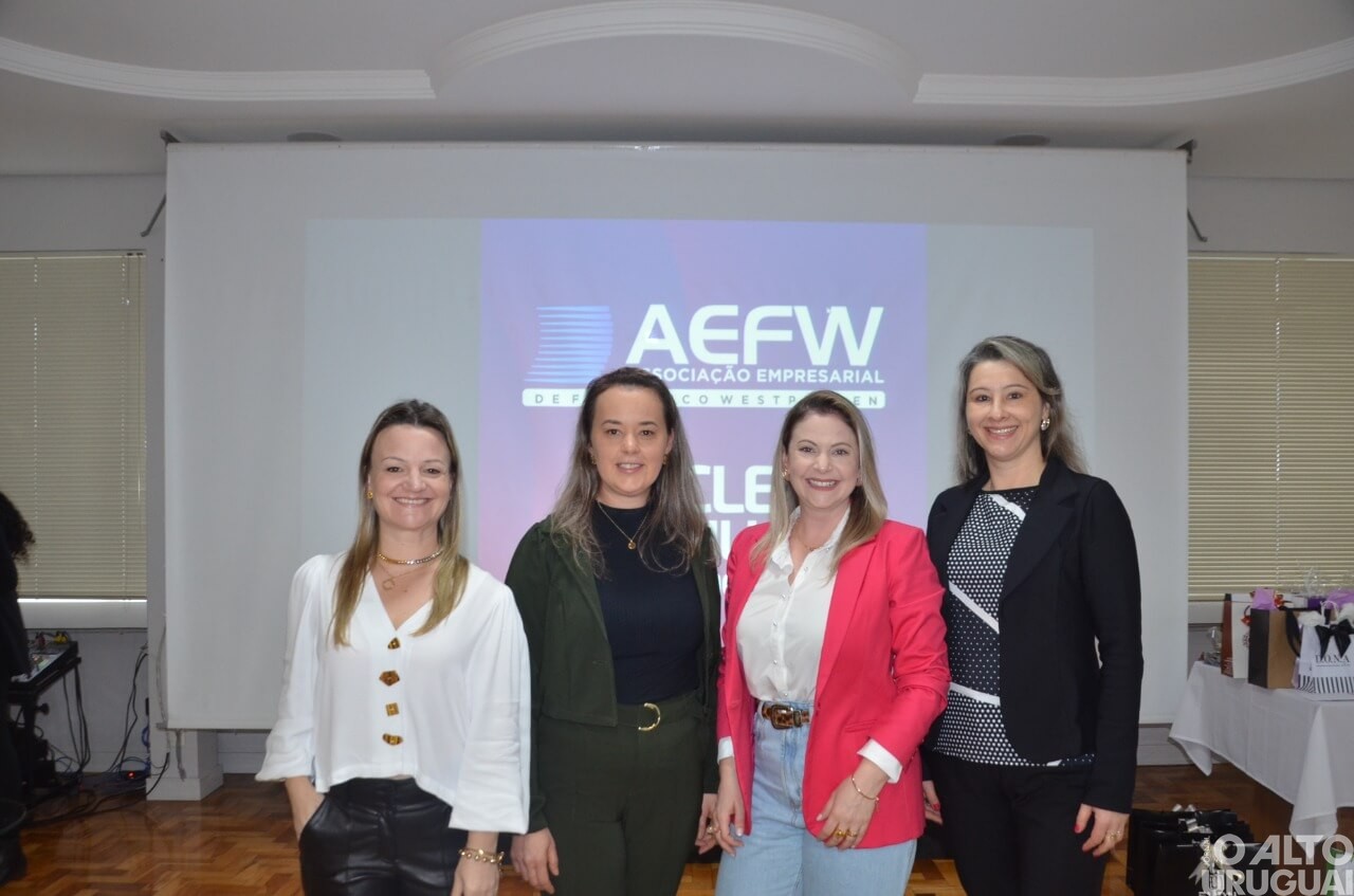 Palestra marca um ano do Núcleo da Mulher Empreendedora em FW