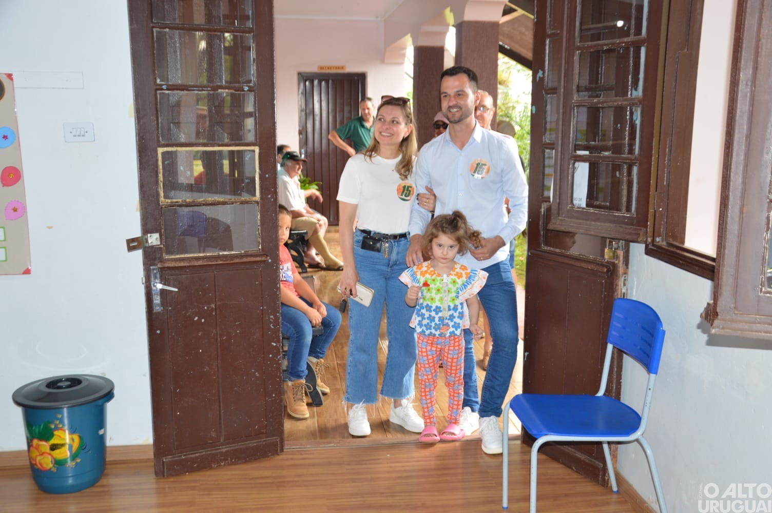 João Vendruscolo vota no Distrito de Castelinho