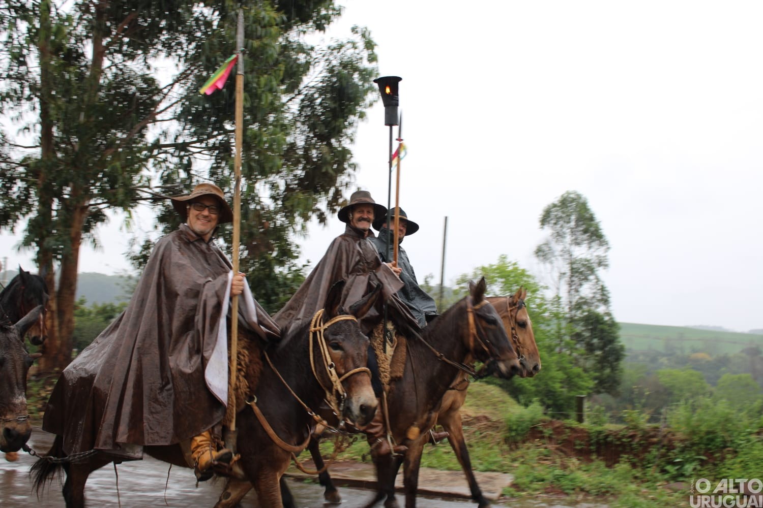Centelha da Chama Crioula chega a Frederico Westphalen