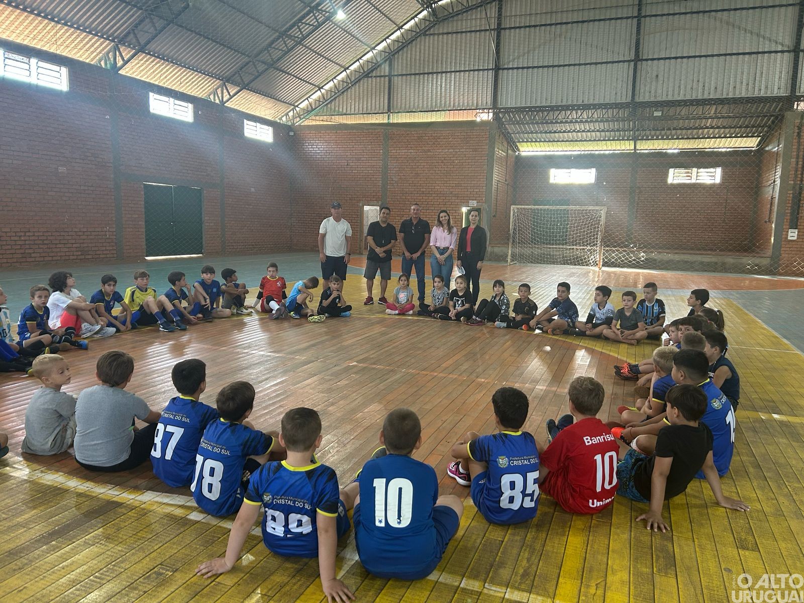 Retomadas atividades da Escolinha Esperança de Cristal do Sul