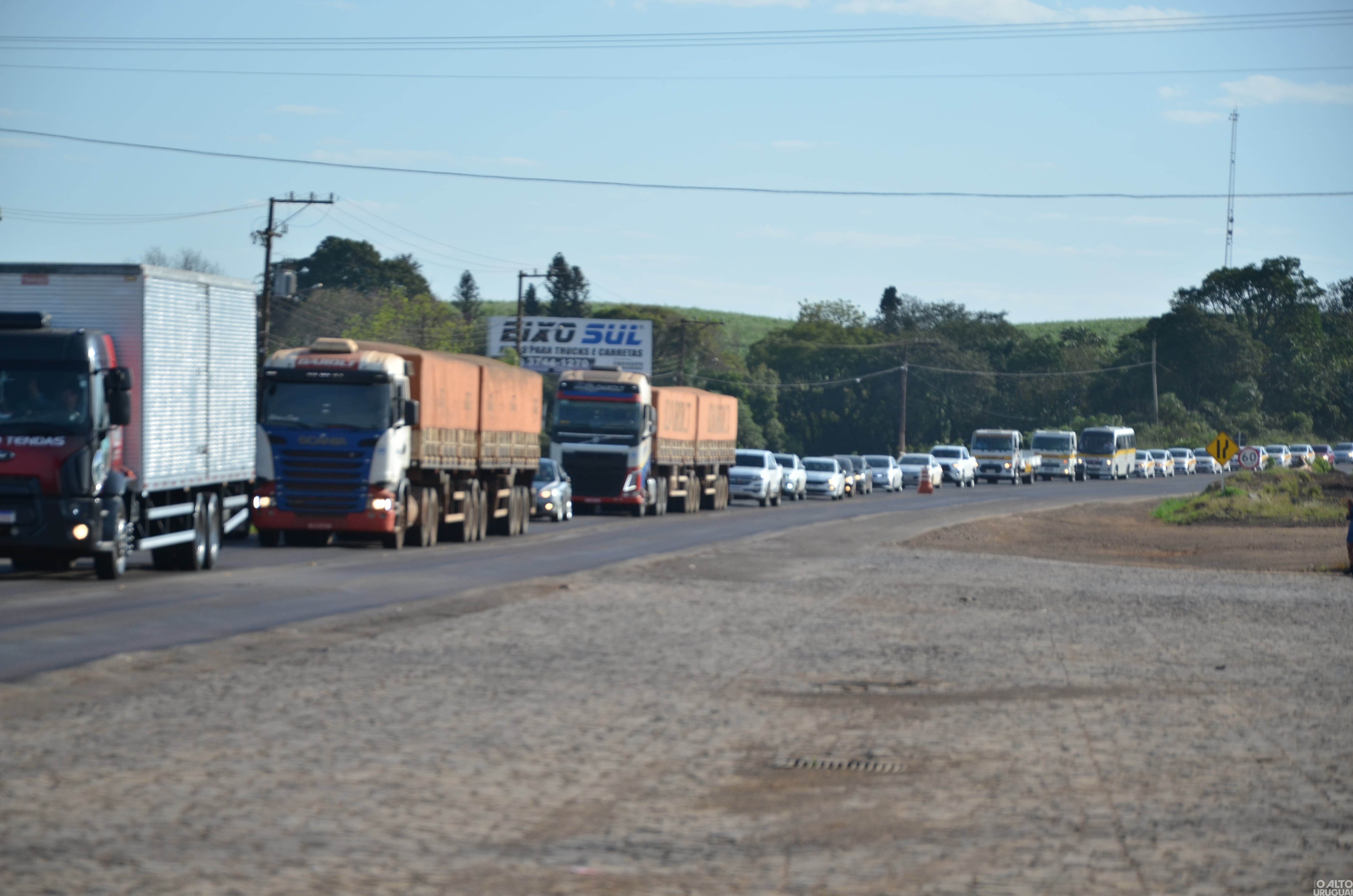 Carreata e missa celebram São Cristóvão e Dia do Colono e Motorista em FW