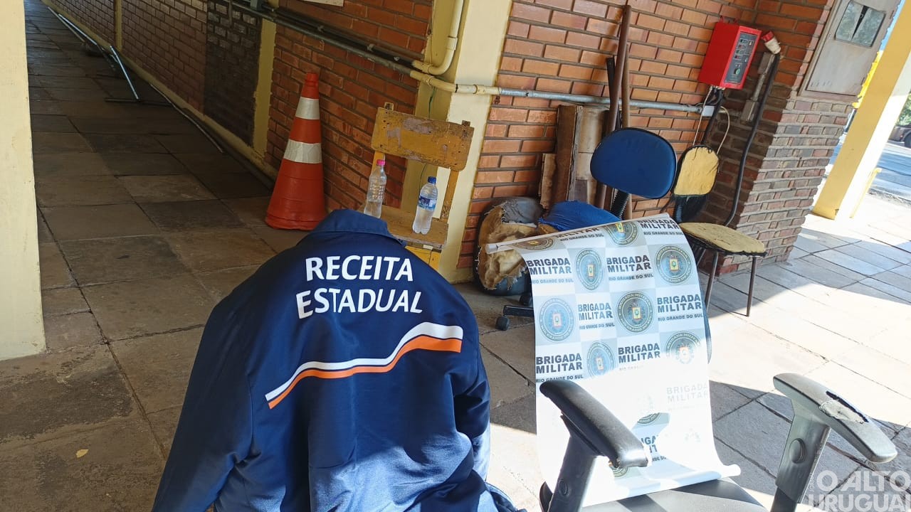 Analistas tributários da Receita Estadual e Batalhão Fazendário de Iraí apreendem seis toneladas de maconha