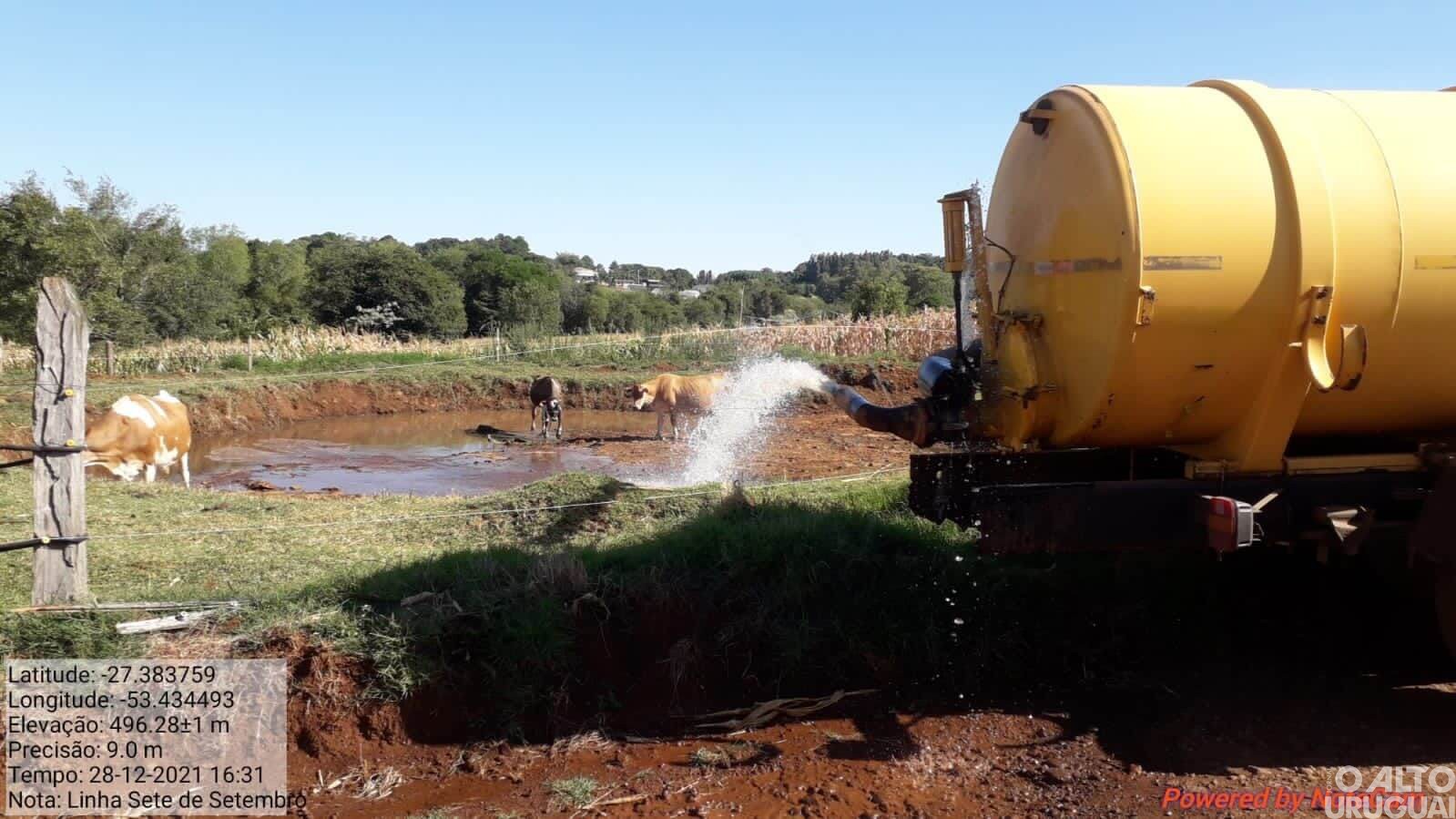 Taquaruçu do Sul está em situação de emergência devido à estiagem
