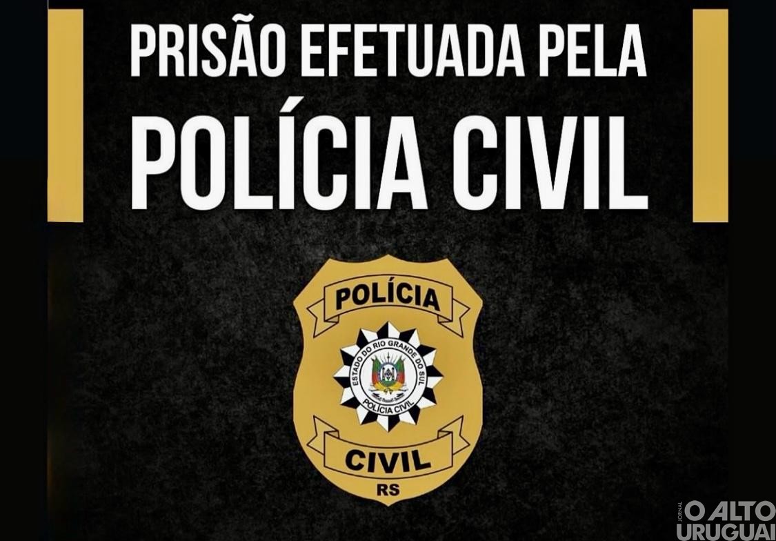 Polícia Civil prende homem investigado por furtos em Planalto