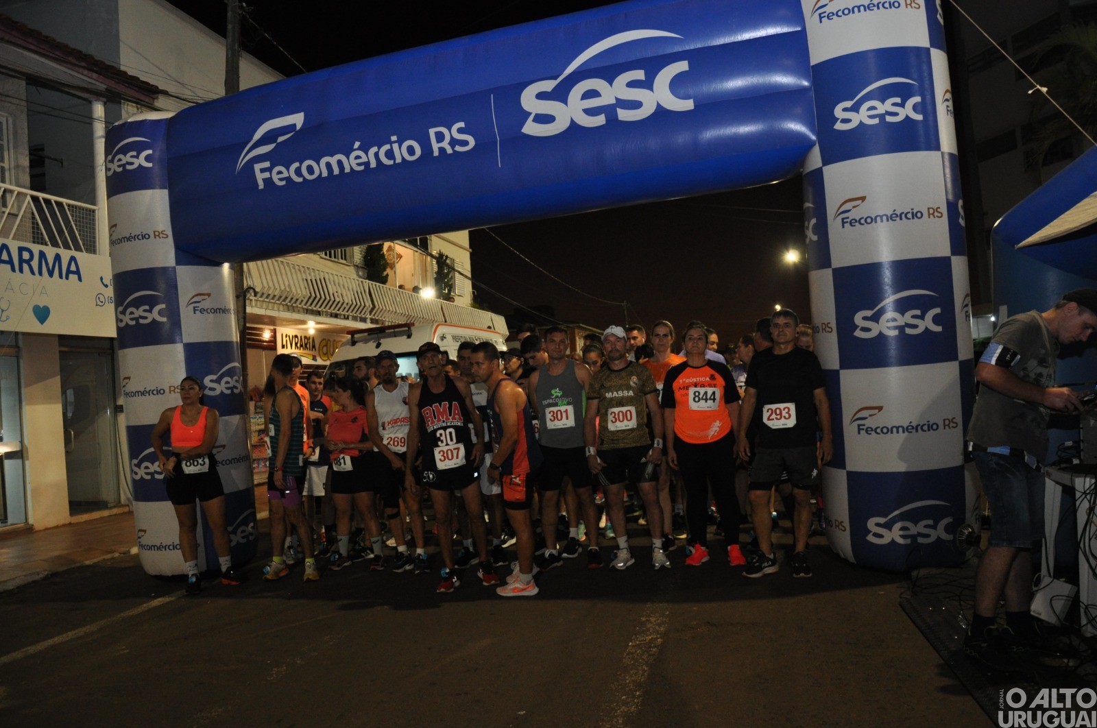 Mais de 150 atletas participam da Rústica de Planalto