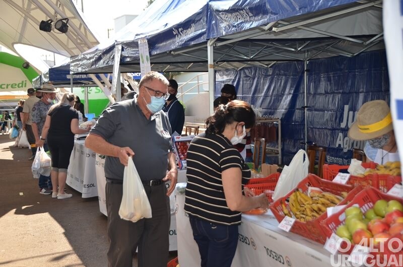Feira da Agricultura Familiar é retomada em Taquaruçu do Sul