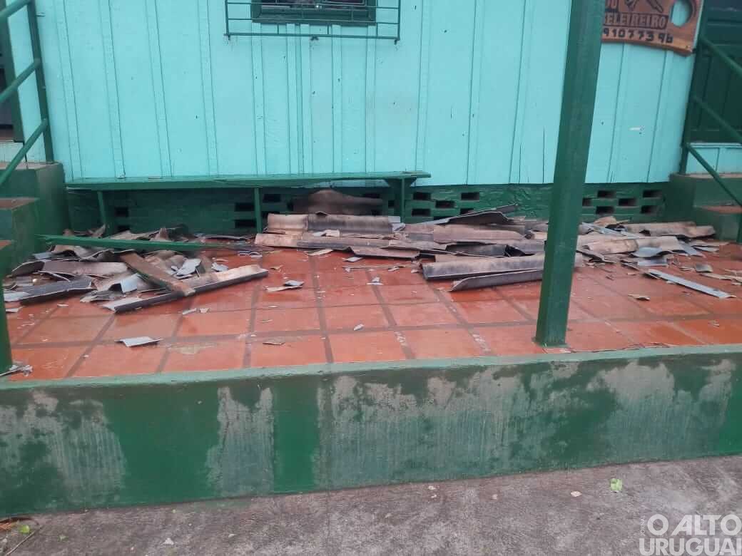 Defesa Civil e demais órgãos analisam estragos em Pinheirinho do Vale