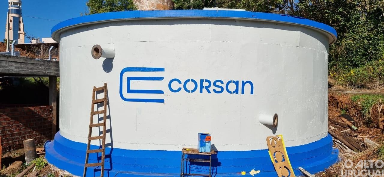 Novo reservatório amplia armazenamento de água em Ametista do Sul