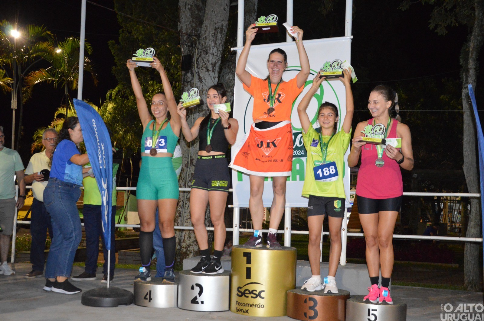 Rústica de aniversário de Planalto reúne 170 atletas