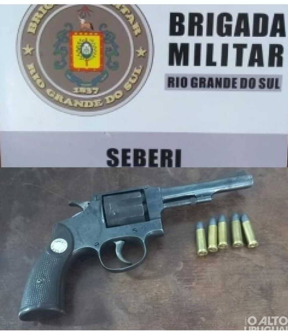 Indivíduo é preso em Seberi por porte de arma de fogo