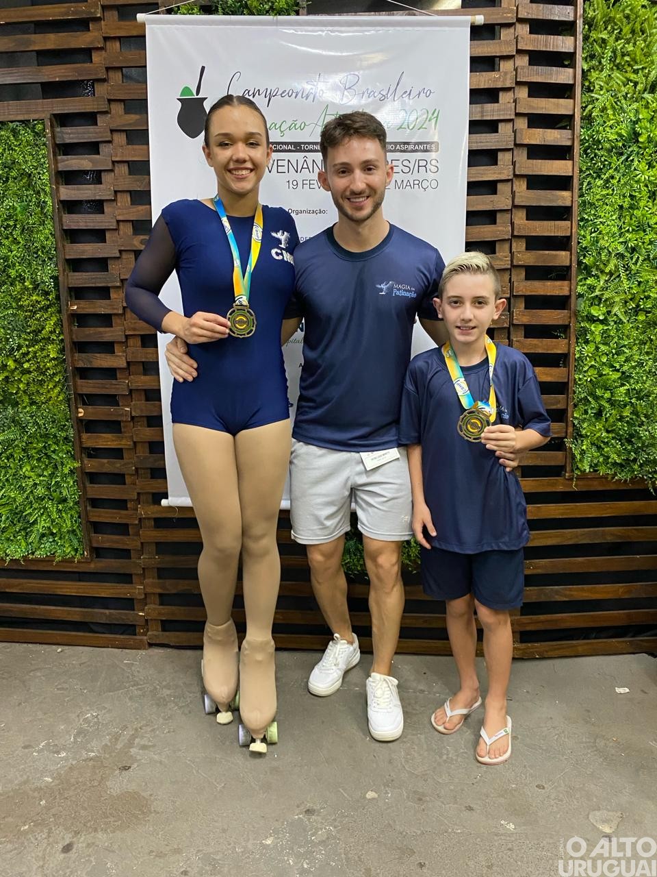 Magia da Patinação conquista mais dois pódios no campeonato brasileiro