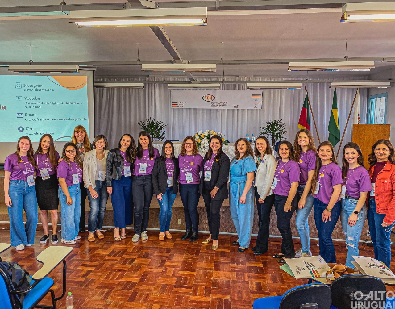 UFSM-PM sedia I Encontro Estadual de Ações de Alimentação e Nutrição na Atenção Primária à Saúde