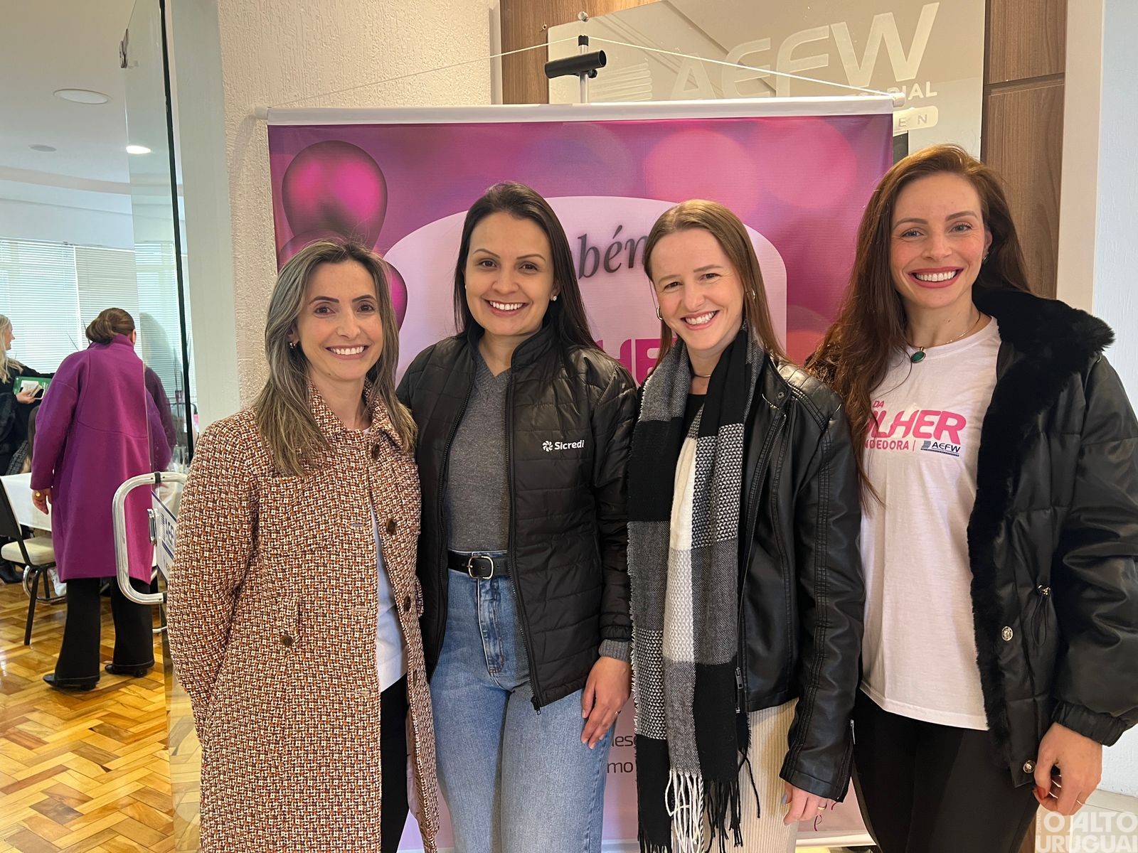 Liderança feminina é destaque na AEFW