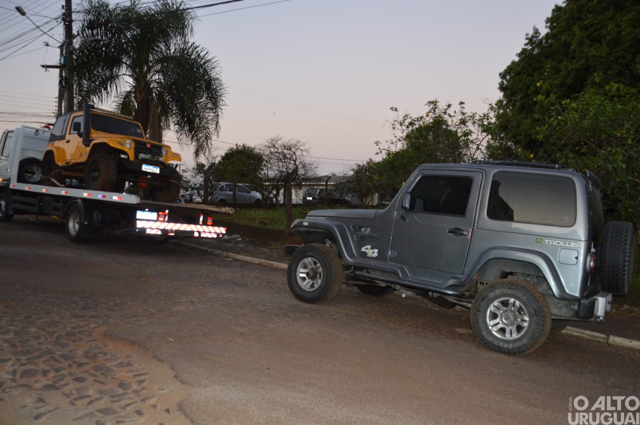 BM e PRF realizam Operação Desmanches em FW