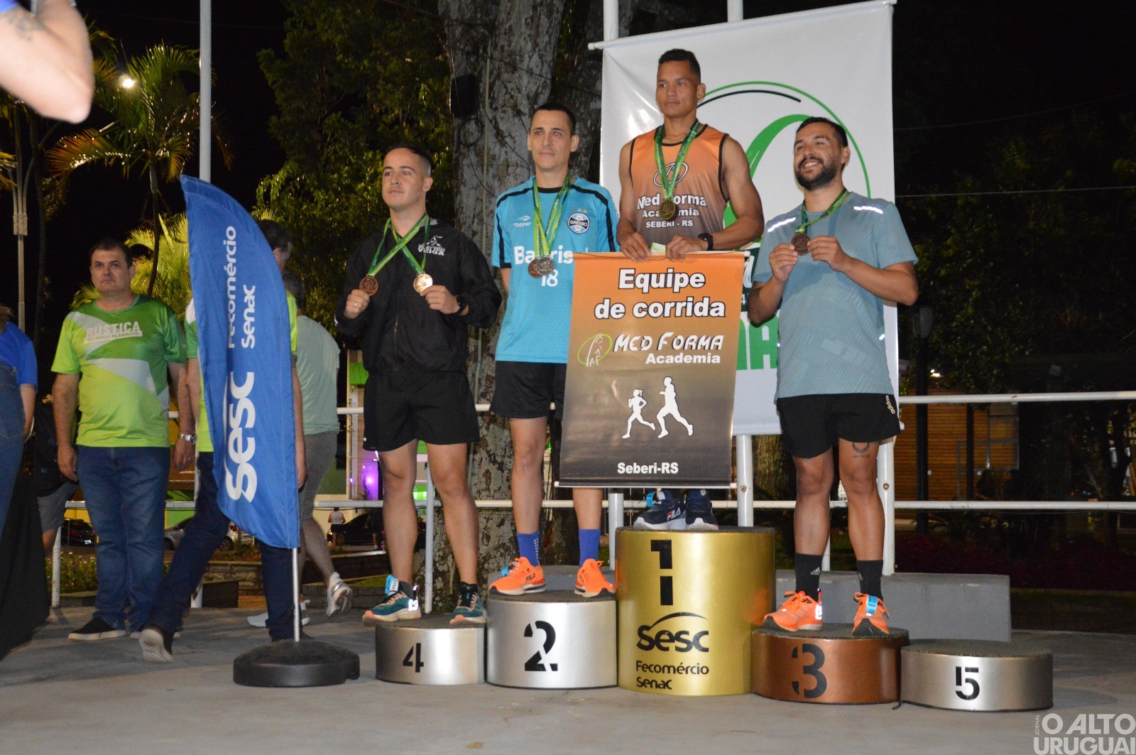 Rústica de aniversário de Planalto reúne 170 atletas