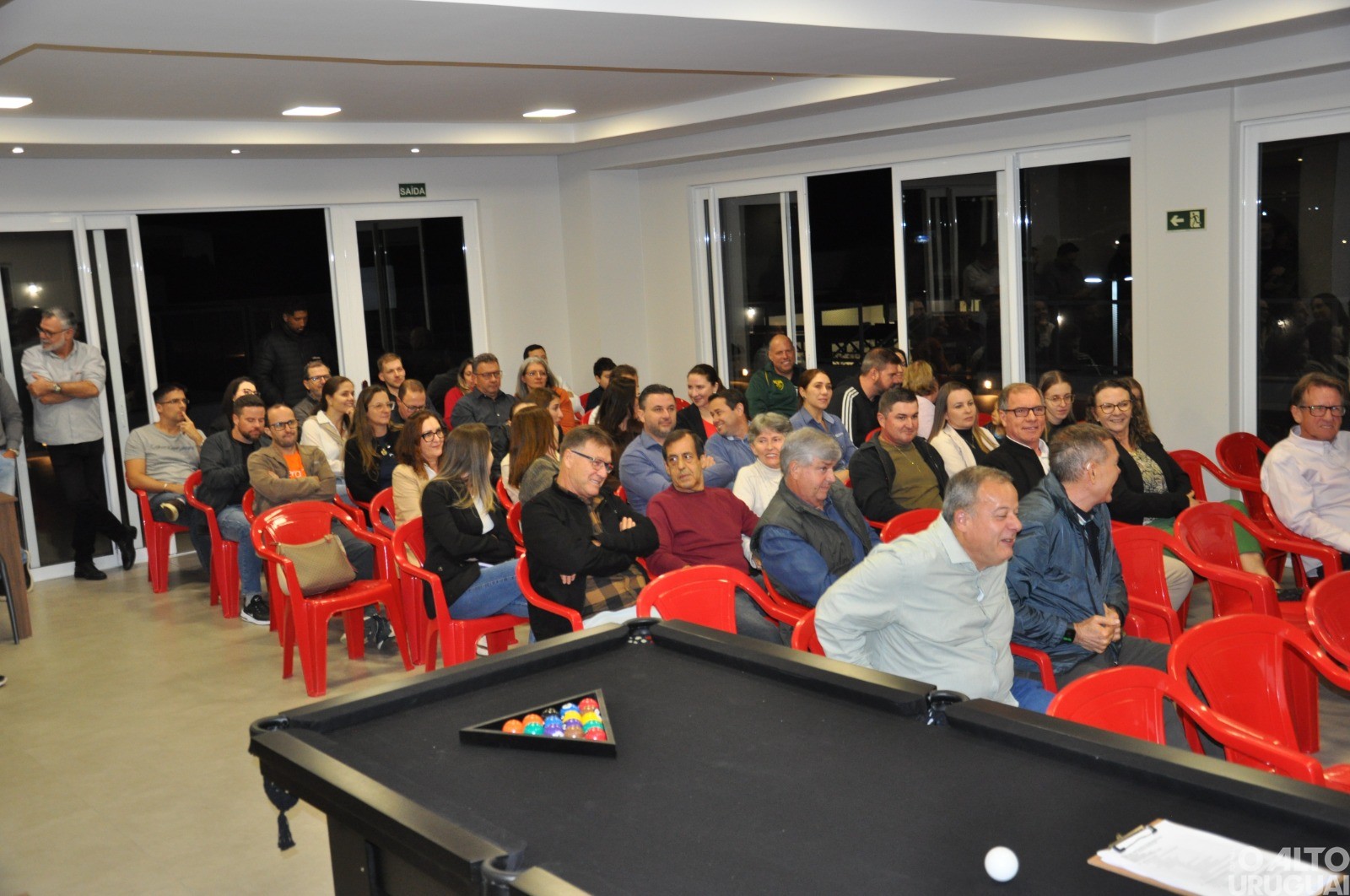 Marcos Lima celebra a entrega do Figueiras Park