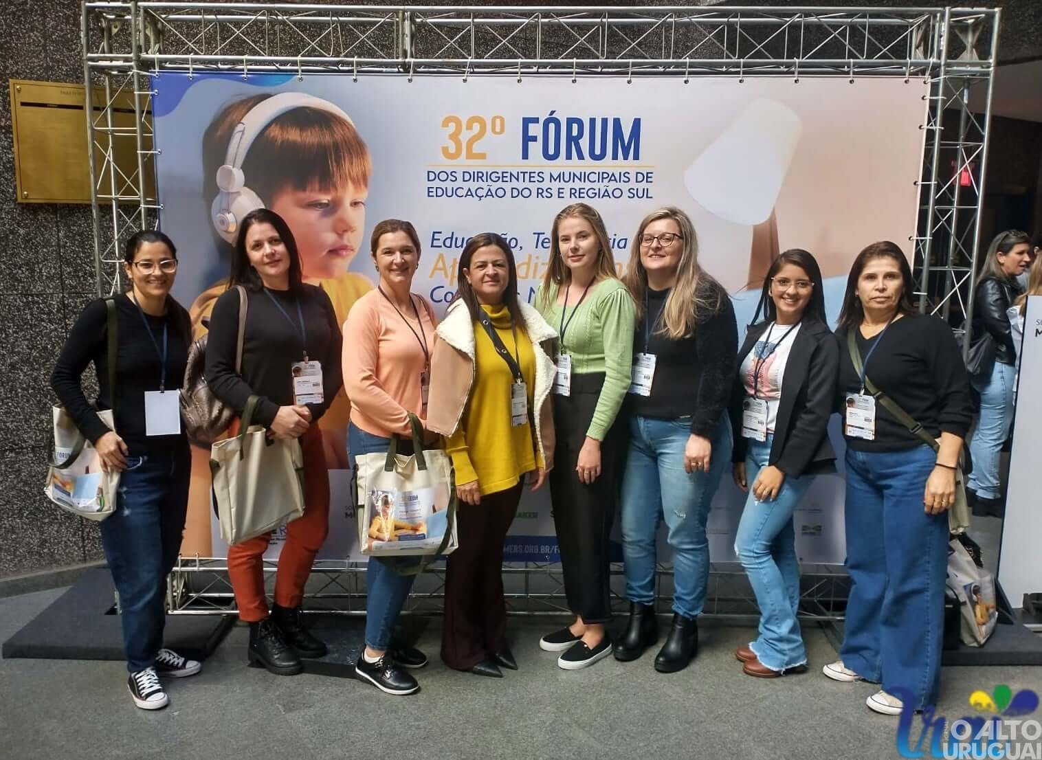 Município de Iraí é representado no Fórum dos Dirigentes de Educação do RS