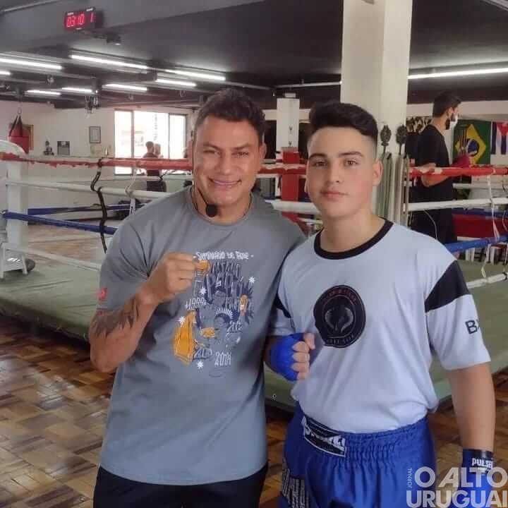 Boxeador frederiquense vence sua primeira luta