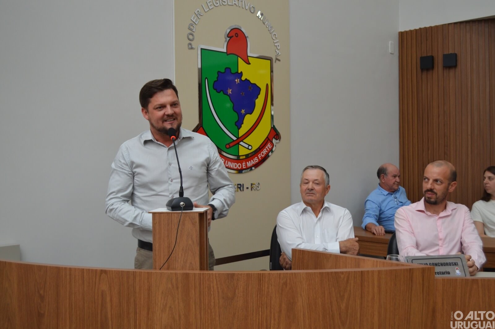 Seberienses recebem moção de aplausos em sessão da Câmara de Vereadores